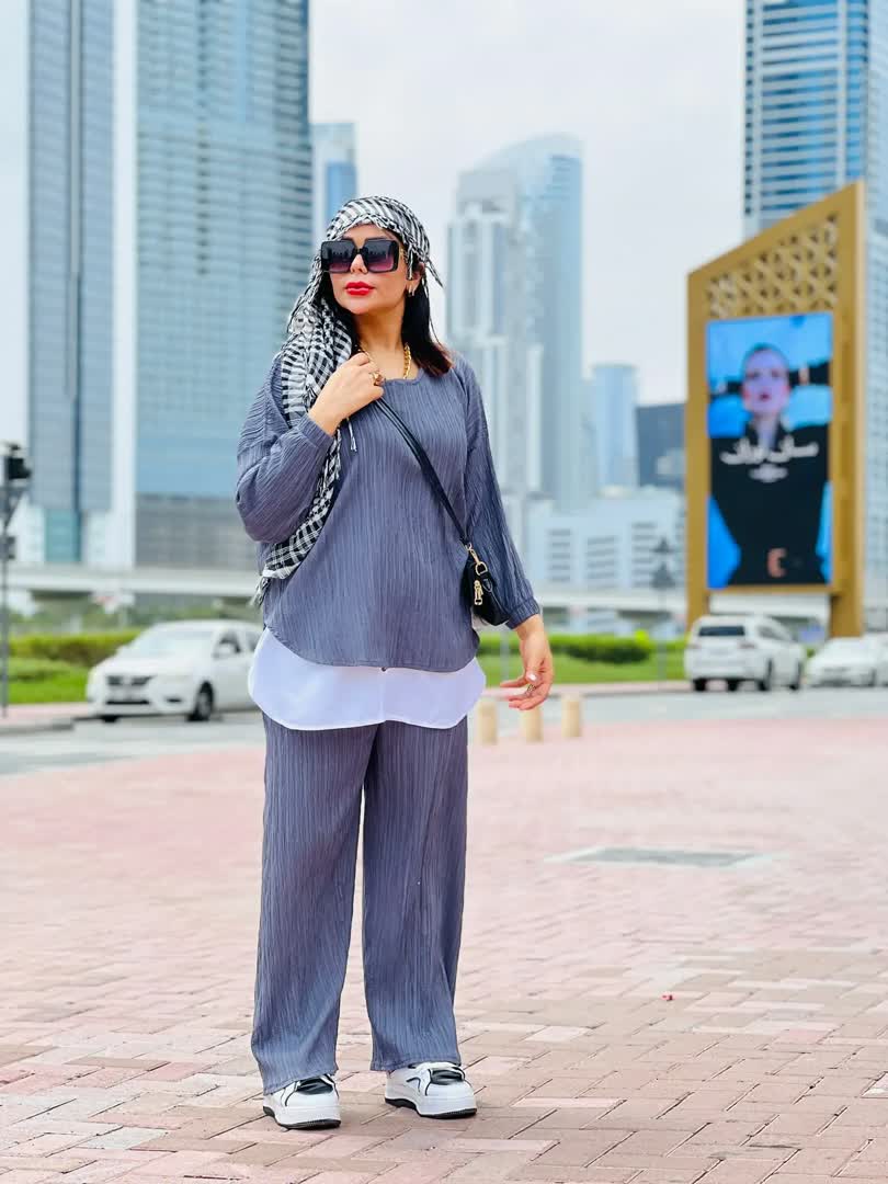 شومیز شلوار دامنک 1802